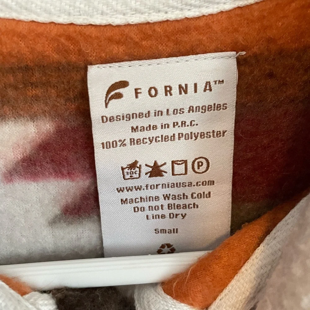 Colorful Patterned Button-Up Jacket - Picture 2 of 3